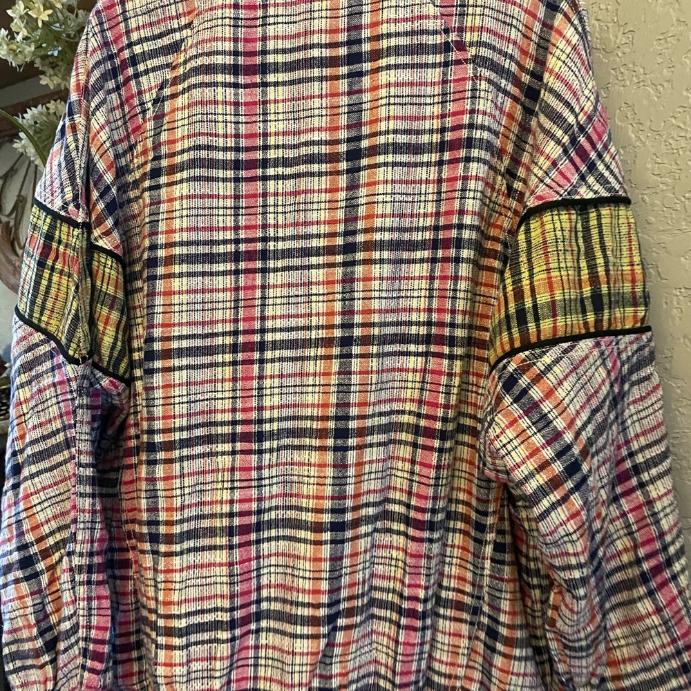 We The Free Multicolor Plaid Bomber Jacket - Picture 4 of 4